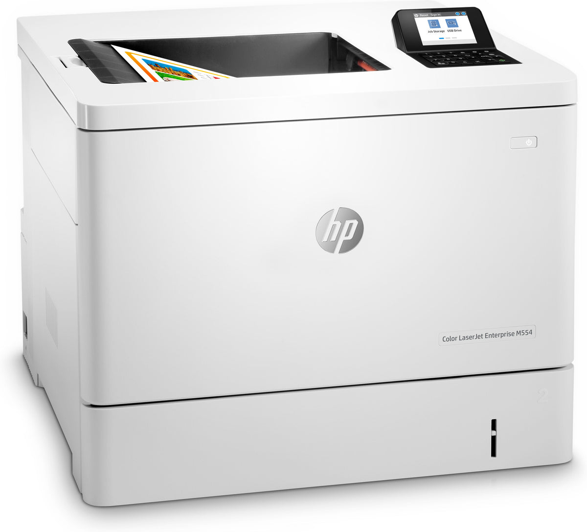 HP Color LaserJet Enterprise M554dn Printer
