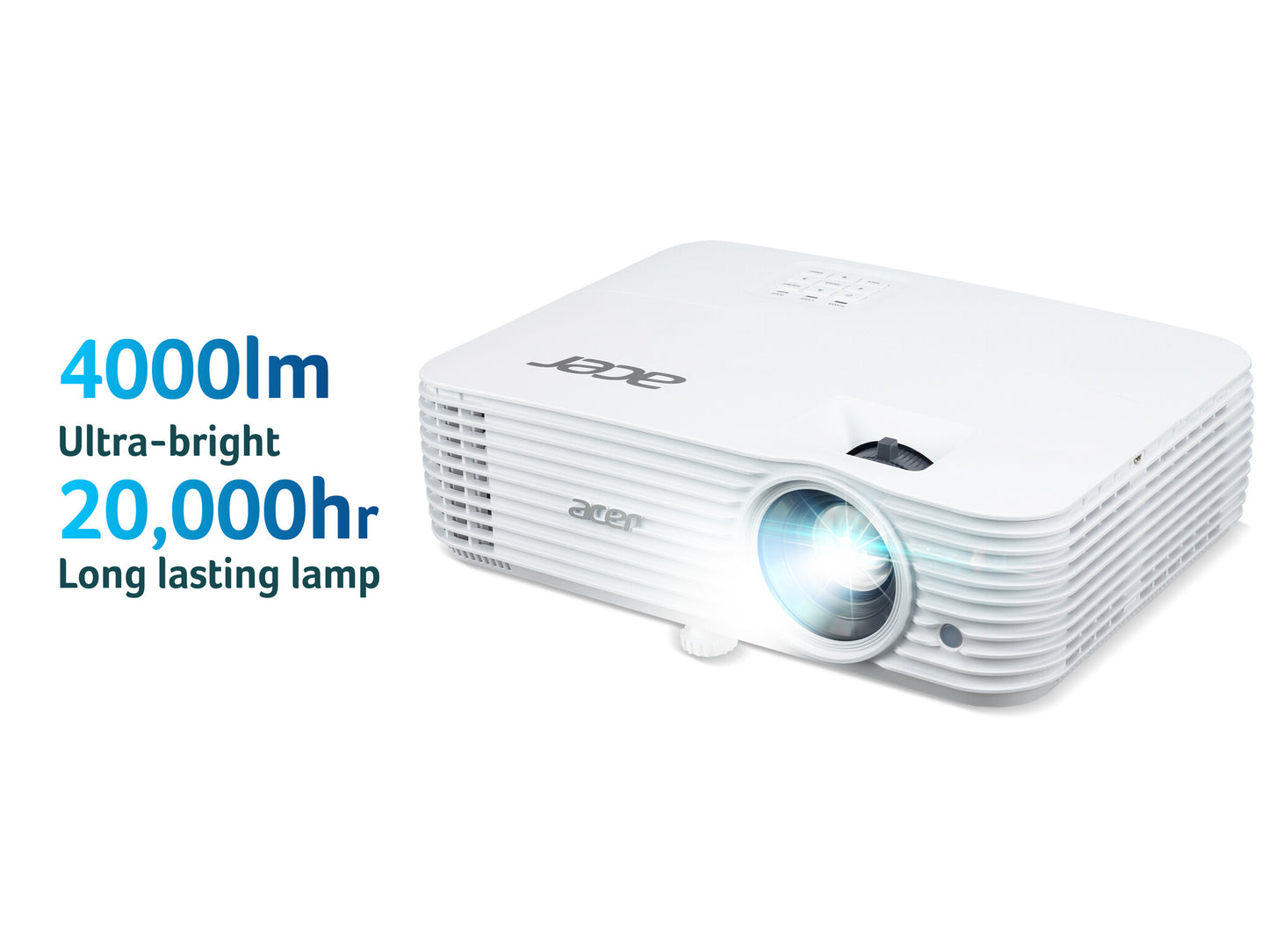 Acer H6815BD DLP Projector (4K UHD (3840 x 2160), 10,000:1, 16:9, 4000 lumens)