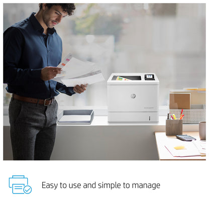HP Color LaserJet Enterprise LaserJet Enterprise M554dn Color Printer, Ethernet Only; Duplex