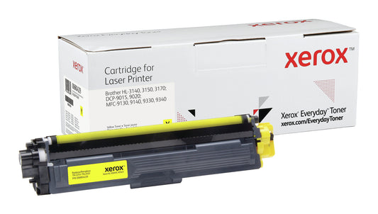 Everyday ™ Yellow Toner by Xerox compatible with Brother TN225Y/ TN245Y, High capacity