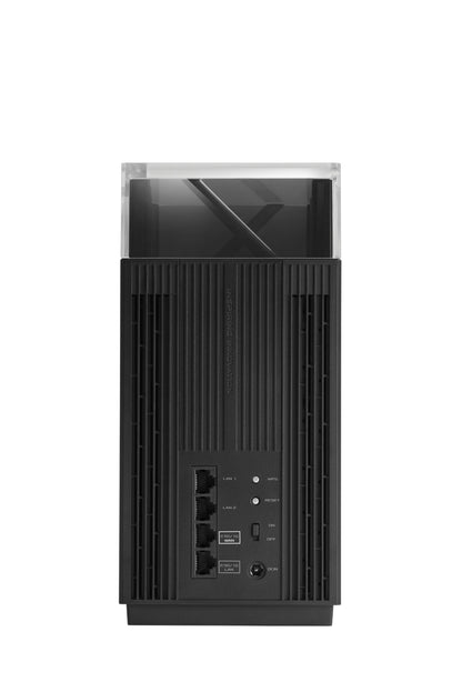 ASUS ZenWiFi Pro XT12 (1-PK) wireless router Gigabit Ethernet Tri-band (2.4 GHz / 5 GHz / 5 GHz) Black