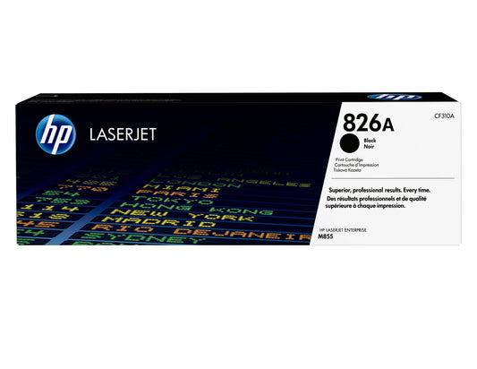 HP 826A black original LaserJet toner cartridge