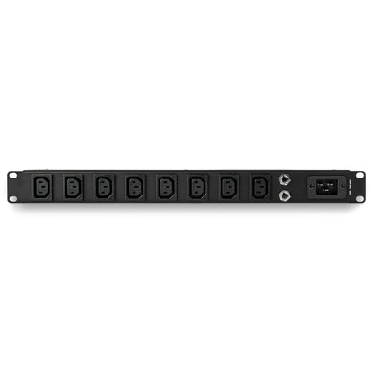 StarTech.com 8-Port Rack-Mount PDU with C13 Outlets - 16 A - 2m Power Cord (BS 1363) - 1U