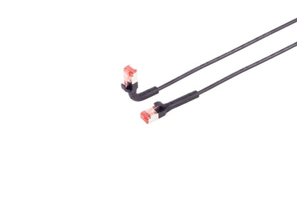 Lanview LV-6AFTP-FLEX-ANG-015B networking cable Black 1.5 m Cat6a U/FTP (STP)