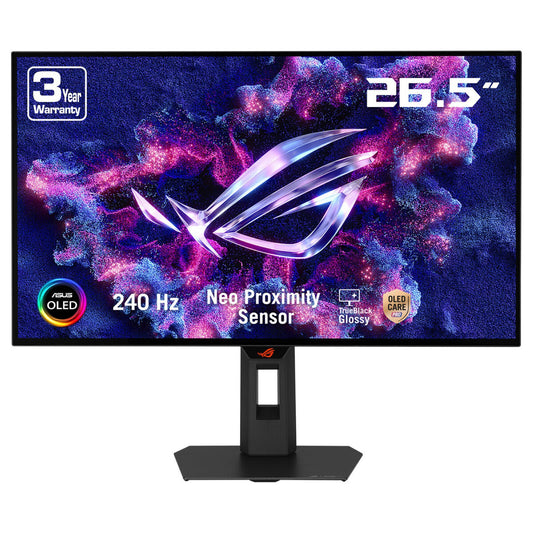 ASUS ROG Strix OLED XG27AQDMGR monitor, 67.3 cm (26.5-inch), 2560 x 1440 pixels, Quad HD, black