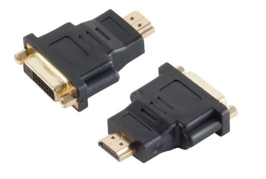 Microconnect HDM1924F cable gender changer DVI-D HDMI Black