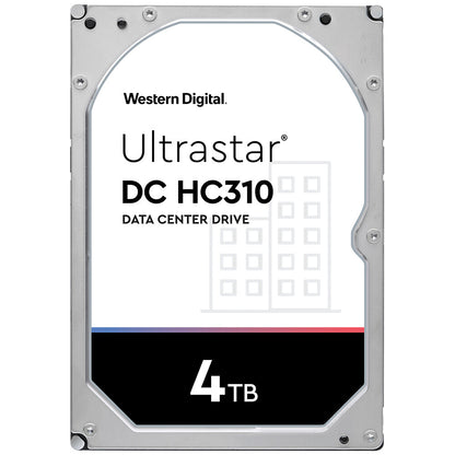 Western Digital Ultrastar DC HC310 internal hard drive, 4TB, 7200 RPM, 3.5-inch, SAS