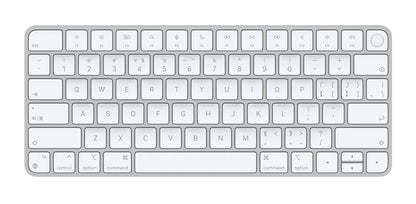 Apple Magic keyboard Universal USB + Bluetooth Chinese Traditional Aluminium, White