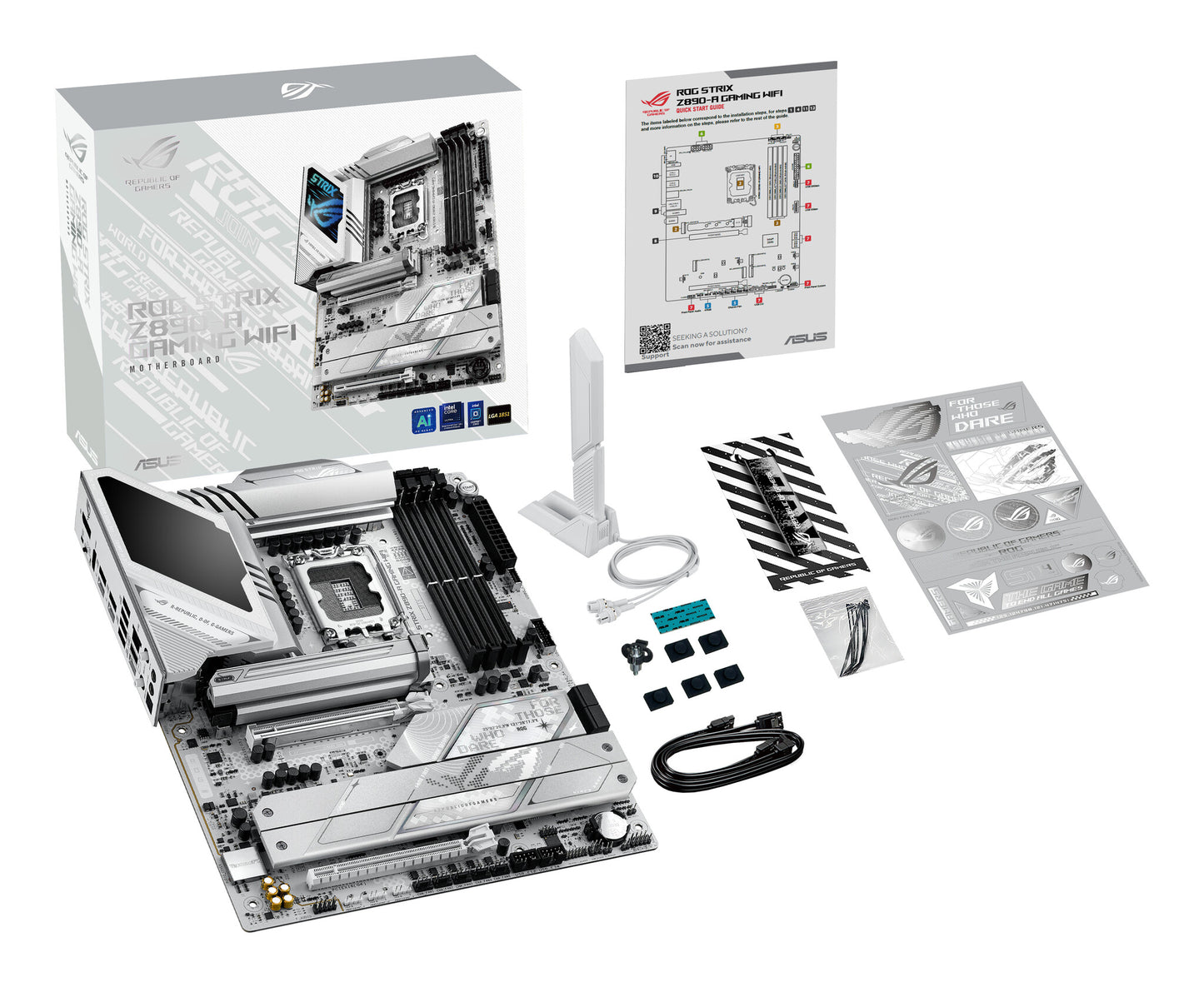 ASUS ROG STRIX Z890-A GAMING WIFI Intel Z890 LGA 1851 (Socket V1) ATX