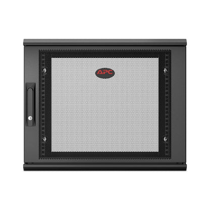 APC NetShelter WX AR109SH6, 9U, 19 inch patch cabinet, Wall mount, Pre-assembled, 600MM deep