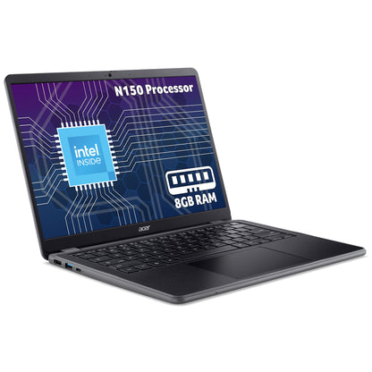 Acer Chromebook 514 (C937T) - Intel N150, 8GB RAM, 128GB, 14" WUXGA touchscreen, Chrome OS