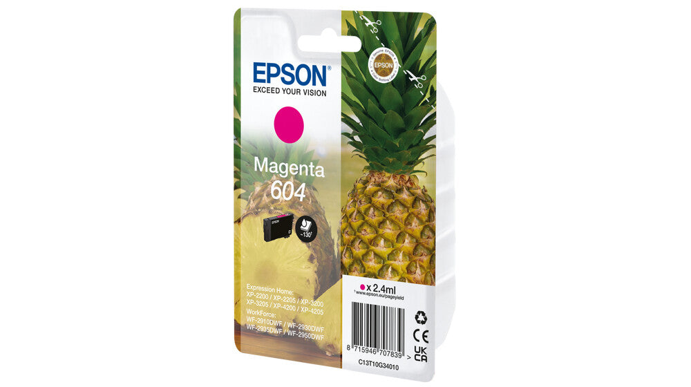 Epson Singlepack Magenta 604 Ink