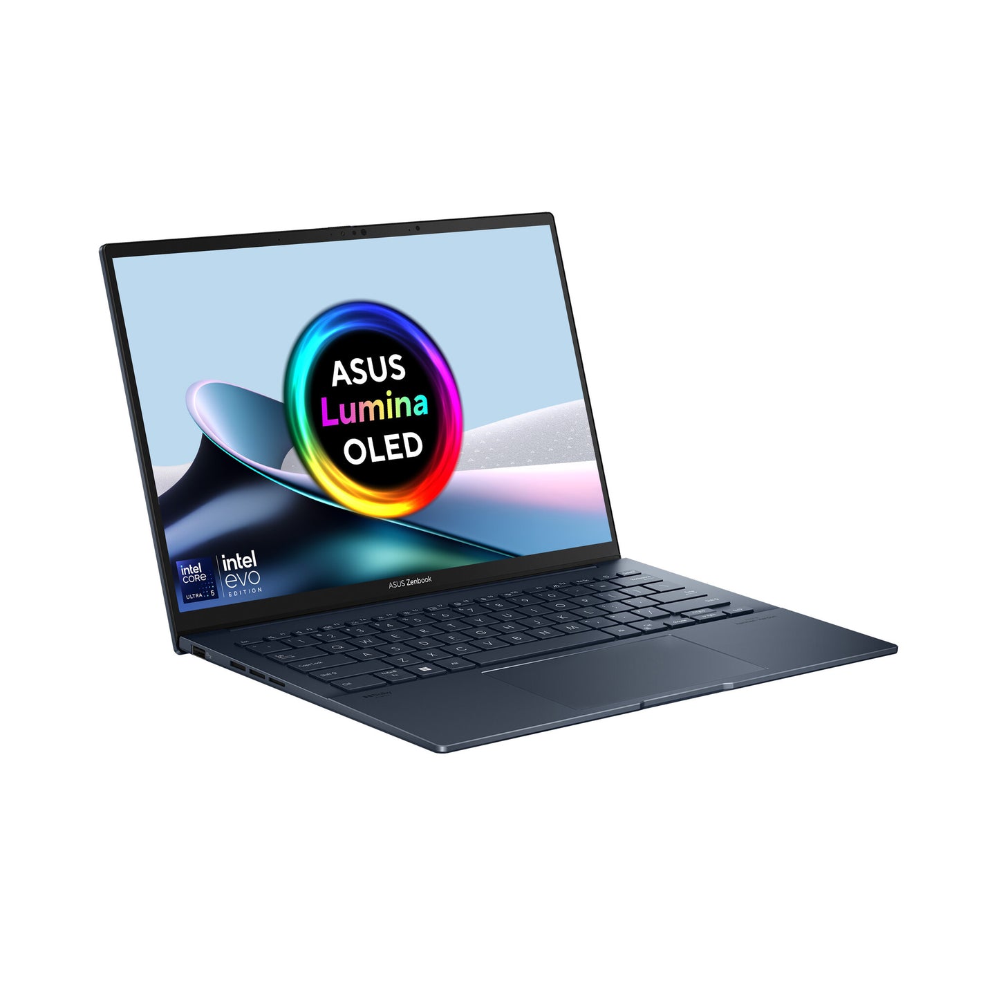 ASUS Zenbook 14 OLED UX3405CA-QL104W Intel Core Ultra 9 285H Laptop 35.6 cm (14") Touchscreen WUXGA 32 GB LPDDR5x-SDRAM 1 TB SSD Wi-Fi 7 (802.11be) Windows 11 Home Blue