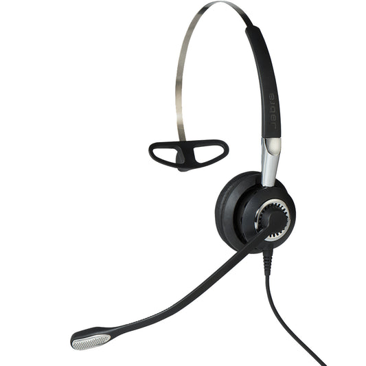 Jabra BIZ 2400 II Mono, 3-1 headset, Head-band and Ear-hook and Neck-band, Wired connection, Office/Call center