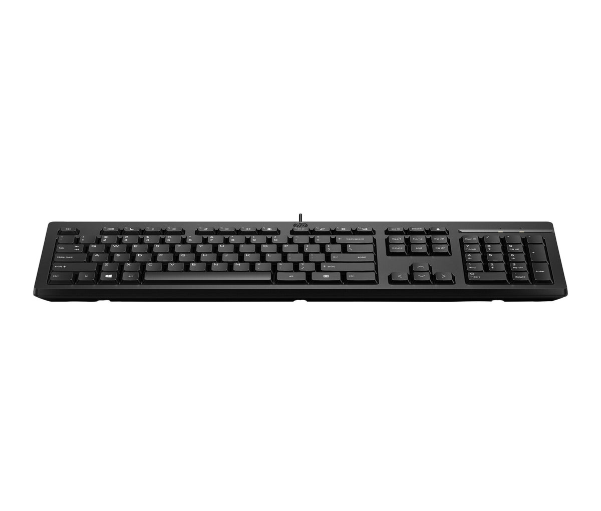 HP 125 G2 USB WD KBD keyboard Office Black
