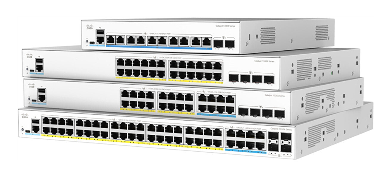 Cisco Catalyst C1300X-48T-4X network switch Managed L3 10G Ethernet (100/1000/10000) Grey