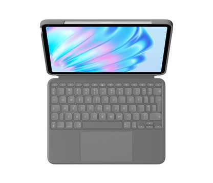 Logitech Combo Touch QWERTY US International Smart Connector Grey