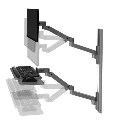 Ergotron LX Pro Series 45-696-293 monitor mount / stand 86.4 cm (34") Wall Dark Grey
