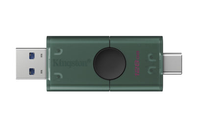 Kingston Technology DataTraveler 128GB USB-A + USB-C 3.2 Gen 1 DuoG2