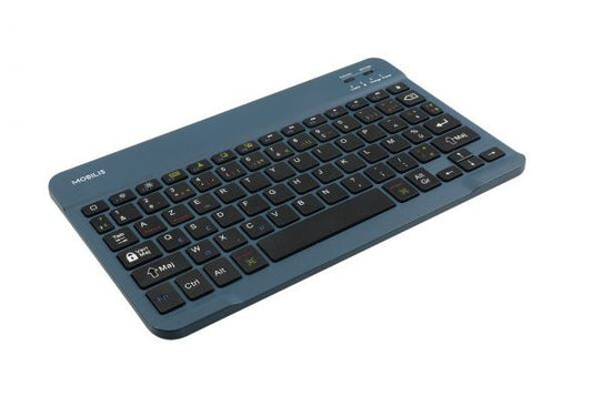 Mobilis 001284 mobile device keyboard AZERTY French Bluetooth Blue