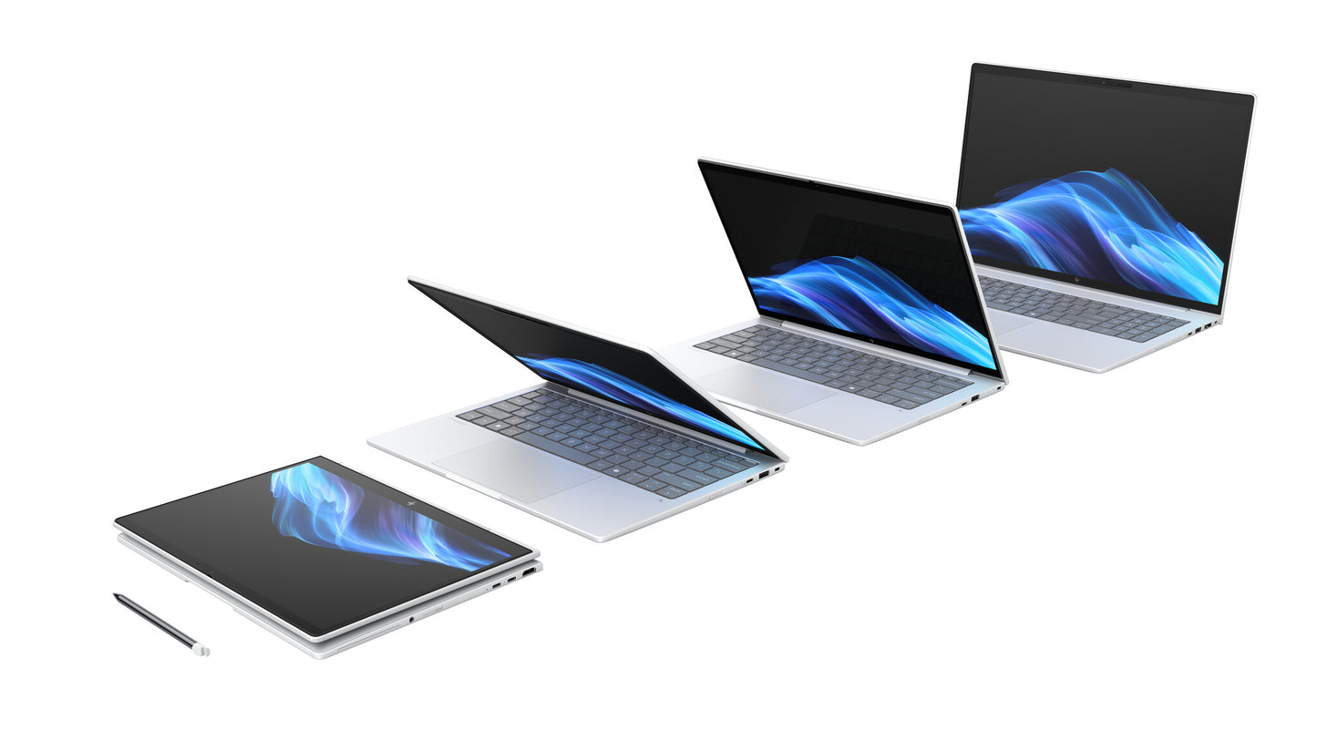 HP EliteBook 8 G1i Next Gen AI Wolf Pro Security Edition Copilot+ PC Intel Core Ultra 5 228V Laptop 35.6 cm (14") WUXGA 32 GB LPDDR5x-SDRAM 512 GB SSD Wi-Fi 7 (802.11be) Windows 11 Pro Silver
