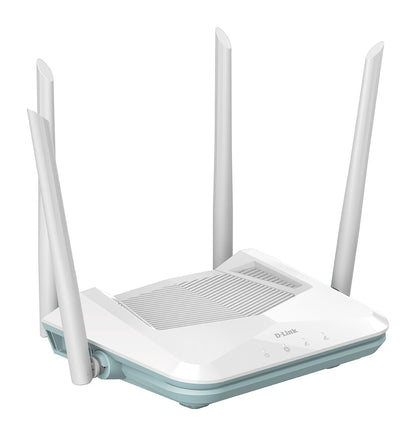 D-Link EAGLE PRO AI AX1500 Smart Router wireless router Gigabit Ethernet Dual-band (2.4 GHz / 5 GHz) White