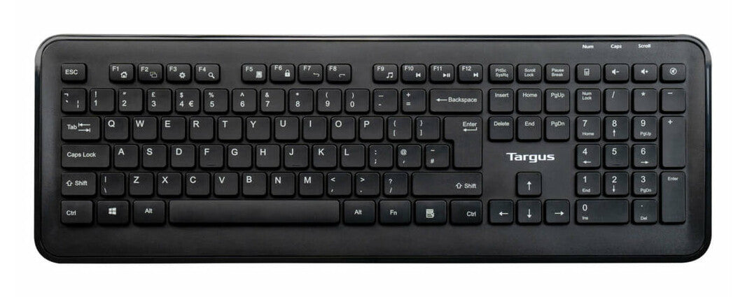 Targus AKM610UK keyboard Mouse included Universal RF Wireless QWERTY English Black