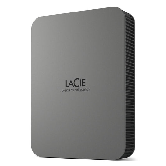 LaCie STLR5000400 external hard drive, 5TB, USB 3.2 Gen 1 (3.1 Gen 1), Grey