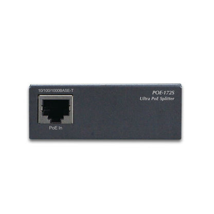 PLANET POE-172S network splitter Power over Ethernet (PoE) Black