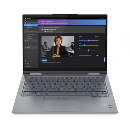 Lenovo ThinkPad X1 Yoga Intel® Core™ i5 i5-1335U Hybrid (2-in-1) 35.6 cm (14") Touchscreen WUXGA 16 GB LPDDR5-SDRAM 256 GB SSD Wi-Fi 6E (802.11ax) Windows 11 Pro Grey