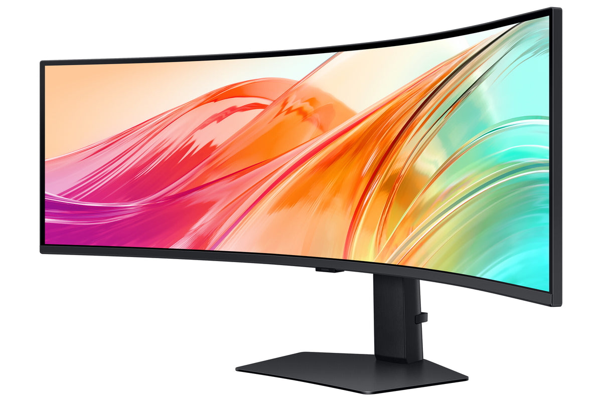 Samsung S95UC computer monitor 124.5 cm (49") 5120 x 1440 pixels Dual QHD LCD Black