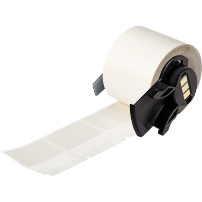 Brady M6-32-427 printer label Transparent, White Self-adhesive printer label