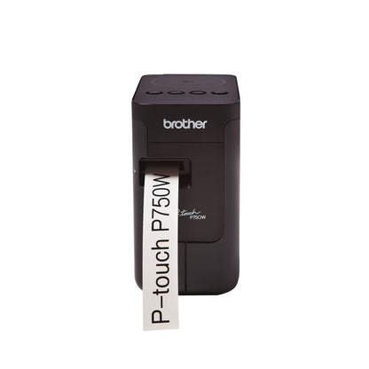 Brother PT-P750W label printer 180 x 180 DPI 30 mm/sec Wired & Wireless HSE/TZe Wi-Fi