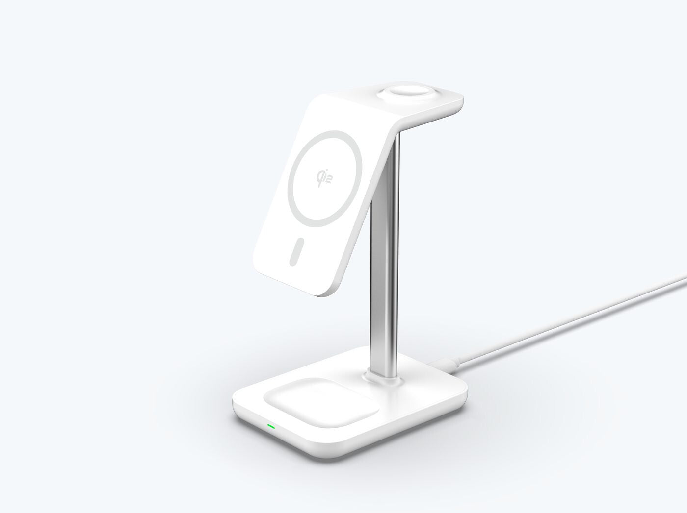 eSTUFF ES638310 mobile device charger Smartphone Aluminium AC Wireless charging Fast charging Indoor