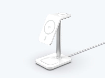 eSTUFF ES638310 mobile device charger Smartphone Aluminium AC Wireless charging Fast charging Indoor