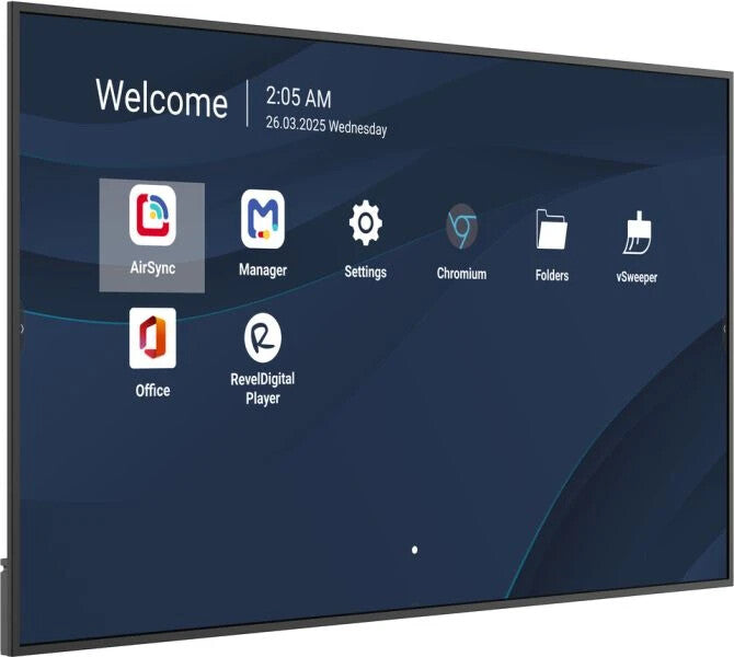 Viewsonic 86" 4K Commercial Display with ProAV Integration