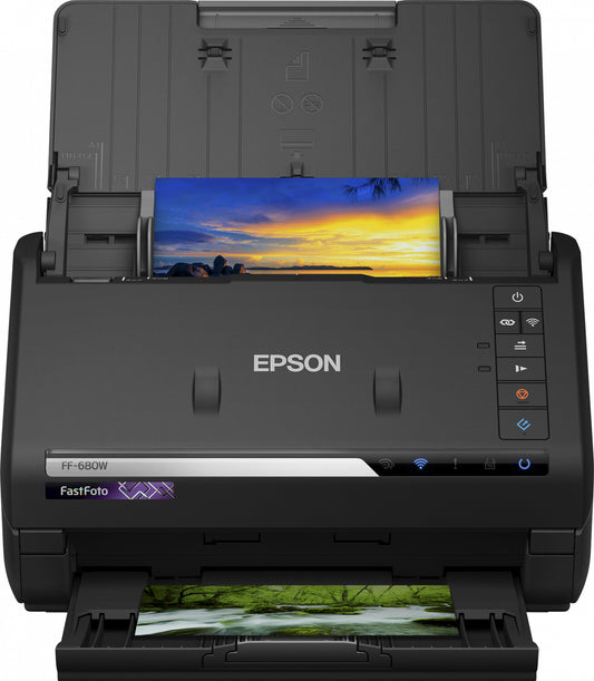 Epson FF-680W Sheet-fed scanner 600 x 600 DPI A4 Black