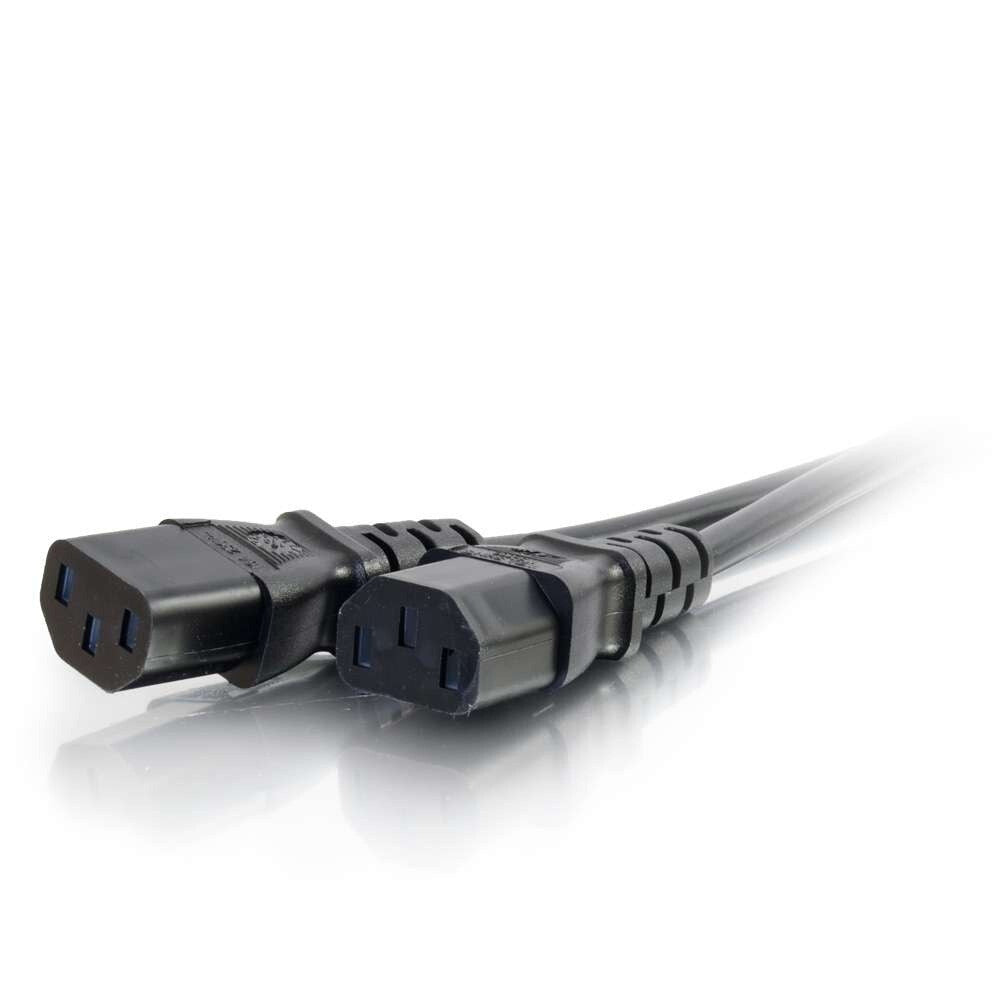 C2G 3m UK Power Cord Splitter (BS 1363 to 2x IEC320 C13)