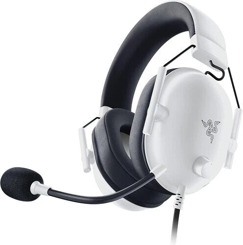 Razer Blackshark V2 X Headset Wired Head-band Gaming, Boom microphone, black and white