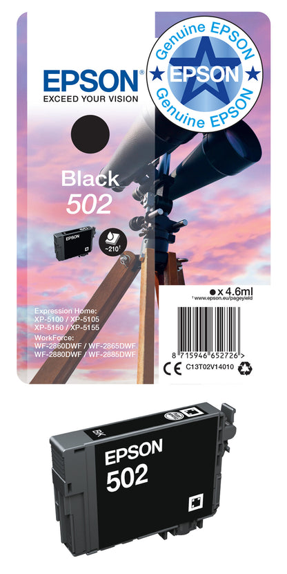 Epson Singlepack Magenta 502XL Ink