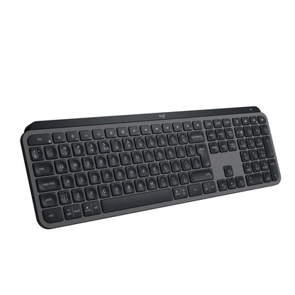 Logitech MX Keys S keyboard Universal RF Wireless + Bluetooth QWERTY US International Graphite