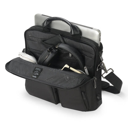 DICOTA D3250601 laptop case 35.6 cm (14") Briefcase Black