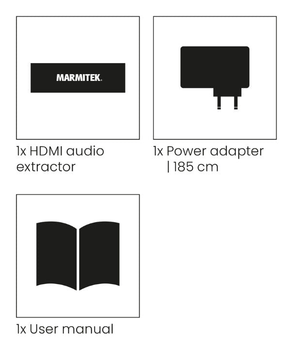 Marmitek 25008496 video signal converter 7680 x 4320 pixels