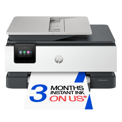 HP OfficeJet Pro 8134e Wireless All-in-One Color Printer, Instant Ink; Two-sided printing