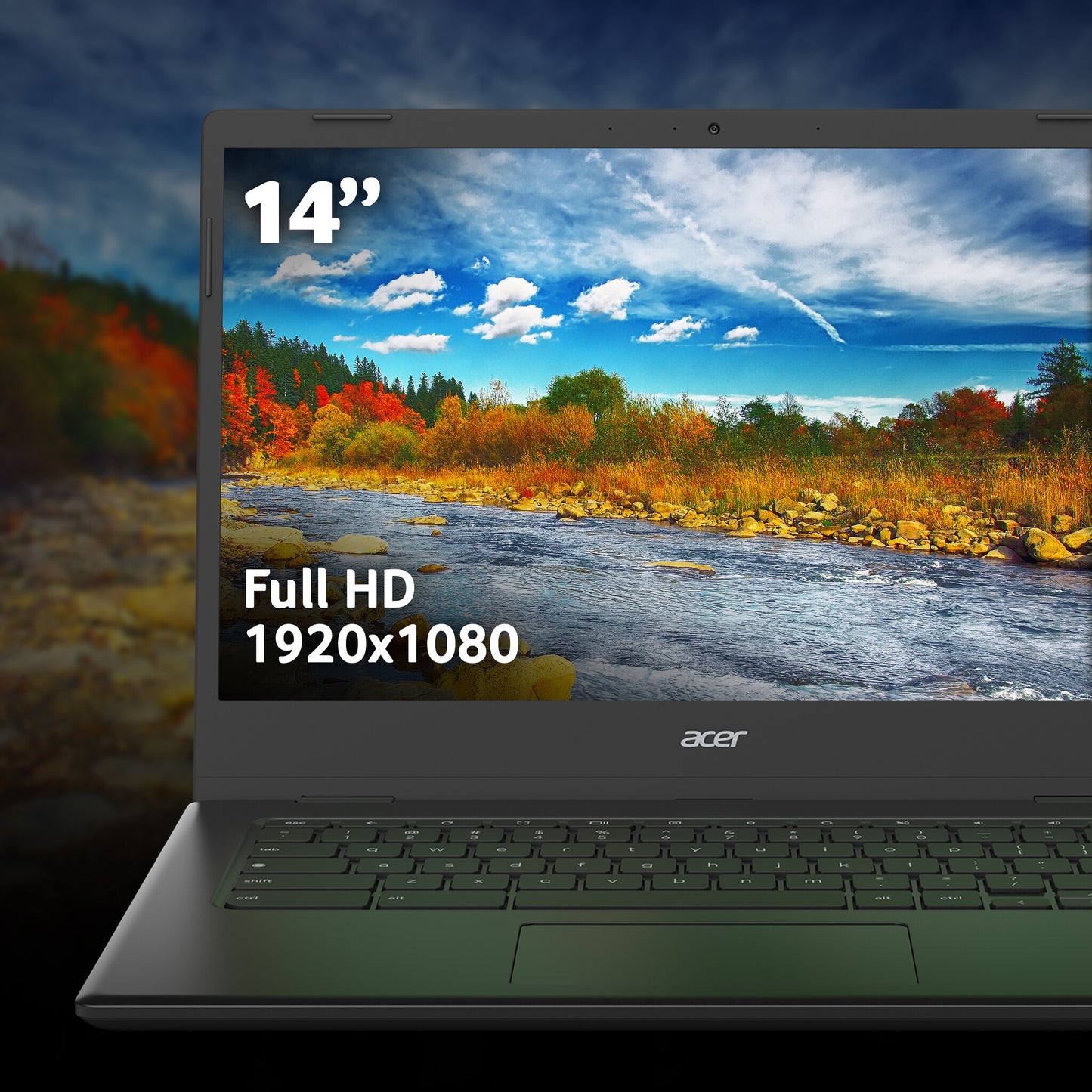 Acer Chromebook 314 (CBOA314-1H) - Intel Celeron, 4GB, 64GB, 14" Full HD display, Chrome OS