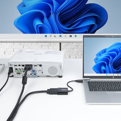 StarTech.com HDMI to VGA Adapter, Active Video Converter For Laptop/Desktop, 1920x1080 (1080p), HDMI Source to VGA Monitor/Display/Projector
