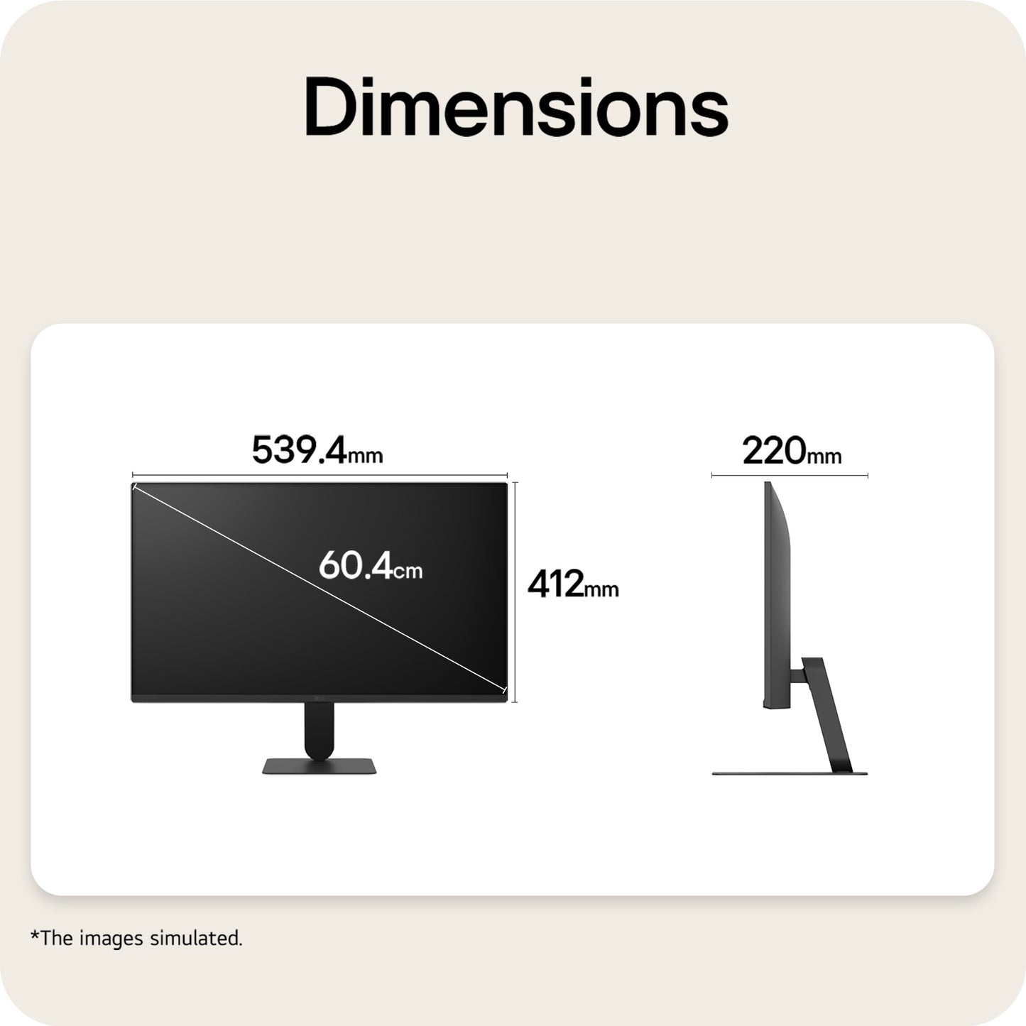 LG Monitor U4 24U411B-B 24-inch IPS Full HD 144Hz Monitor