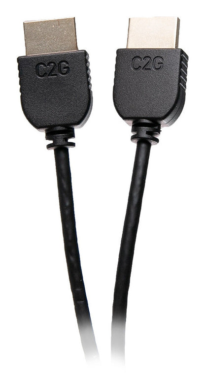 C2G 3ft (0.9m) Plus Series Slim Flexible High Speed HDMI® Cable with Ethernet