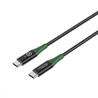 Microconnect MC-SMART USB-C-C-01 USB cable USB 2.0 1 m USB C Black, Green