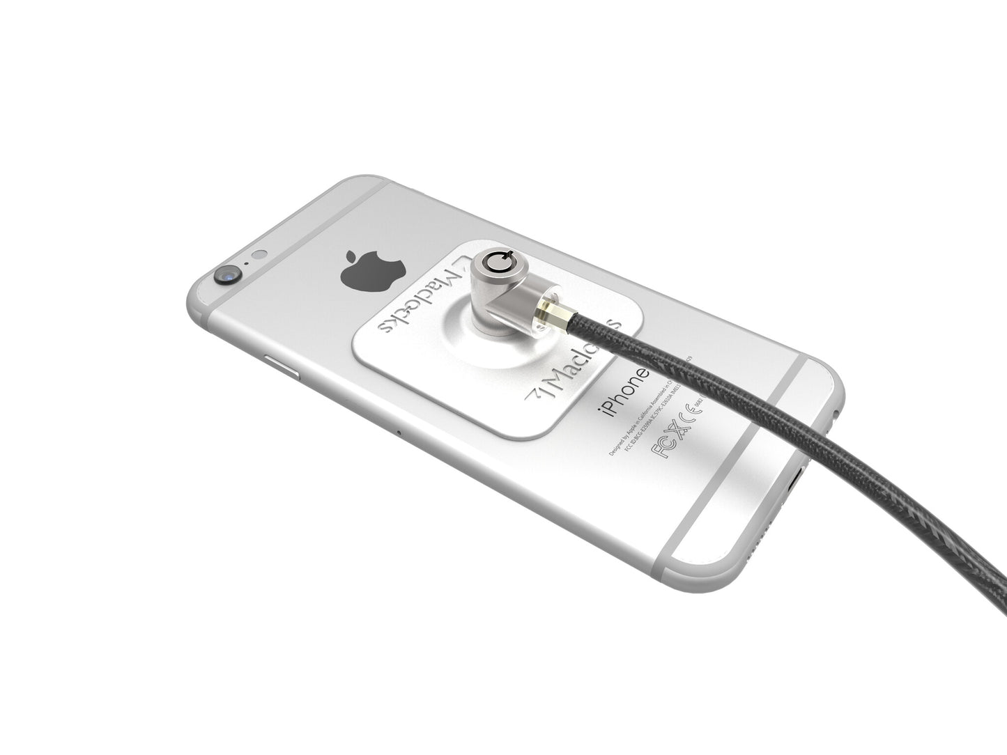 Compulocks Universal VHB Adhesive Security Plate Silver